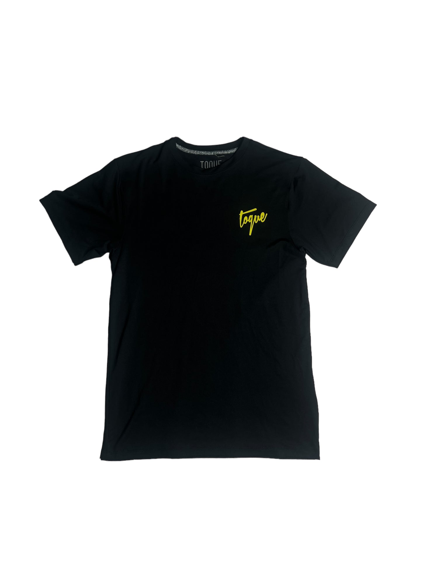 Perfomance Tee Black/ Yellow Logo