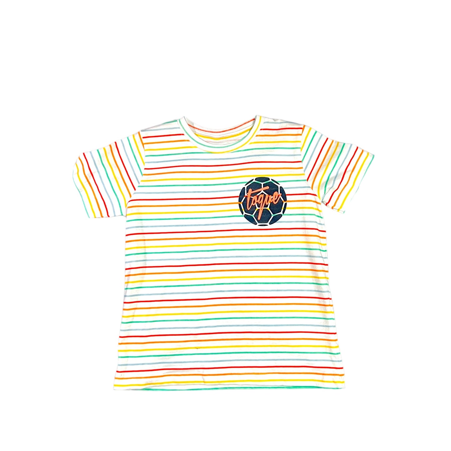 Toddler Rainbow Stripe Tee