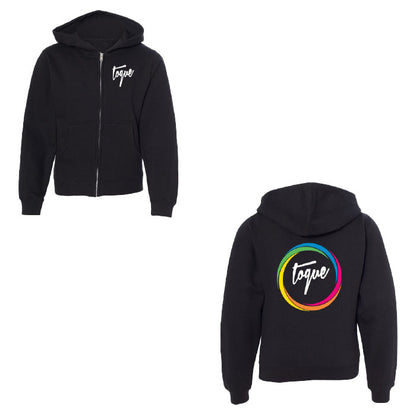 KIDS RAINBOW ZIP-UP