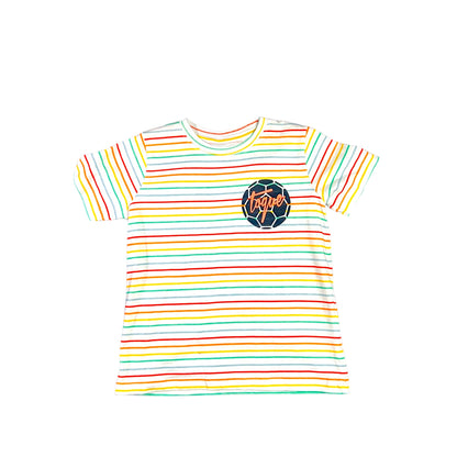 Toddler  Rainbow Stripe Tee