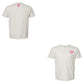Chest Toque Tee - Heather White